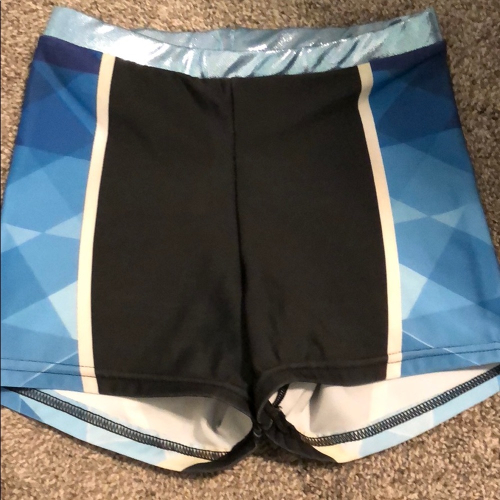 Glitter stars spandex! Worn once!